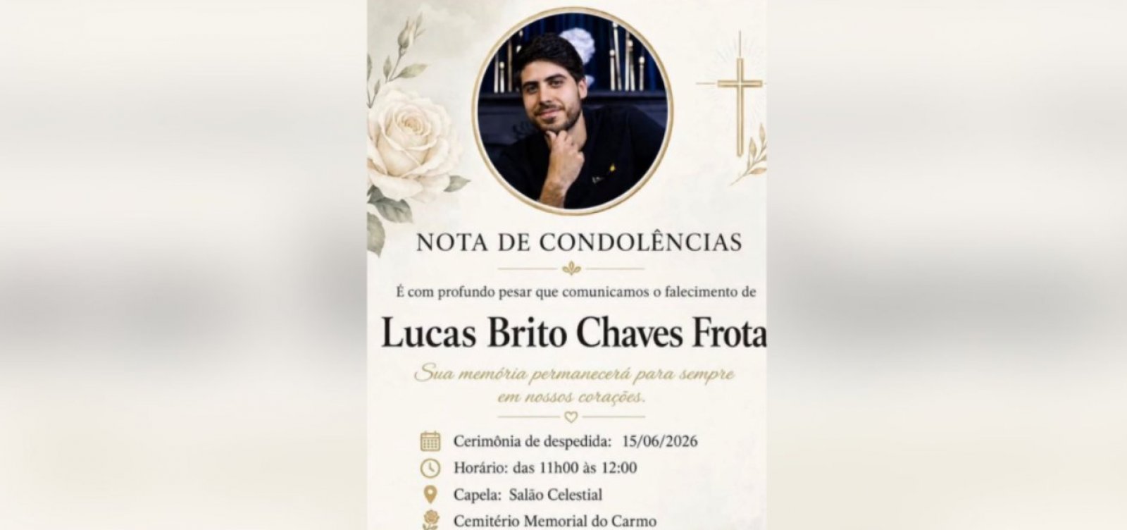 Corpo de produtor musical morto em acidente aéreo é velado nesta segunda no RJ