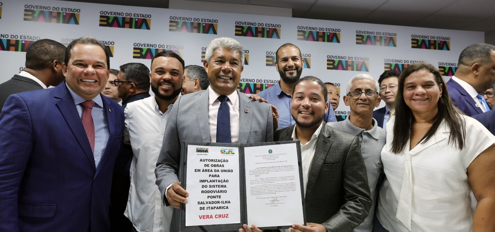 Jerônimo Rodrigues autoriza nova etapa das obras da Ponte Salvador–Itaparica