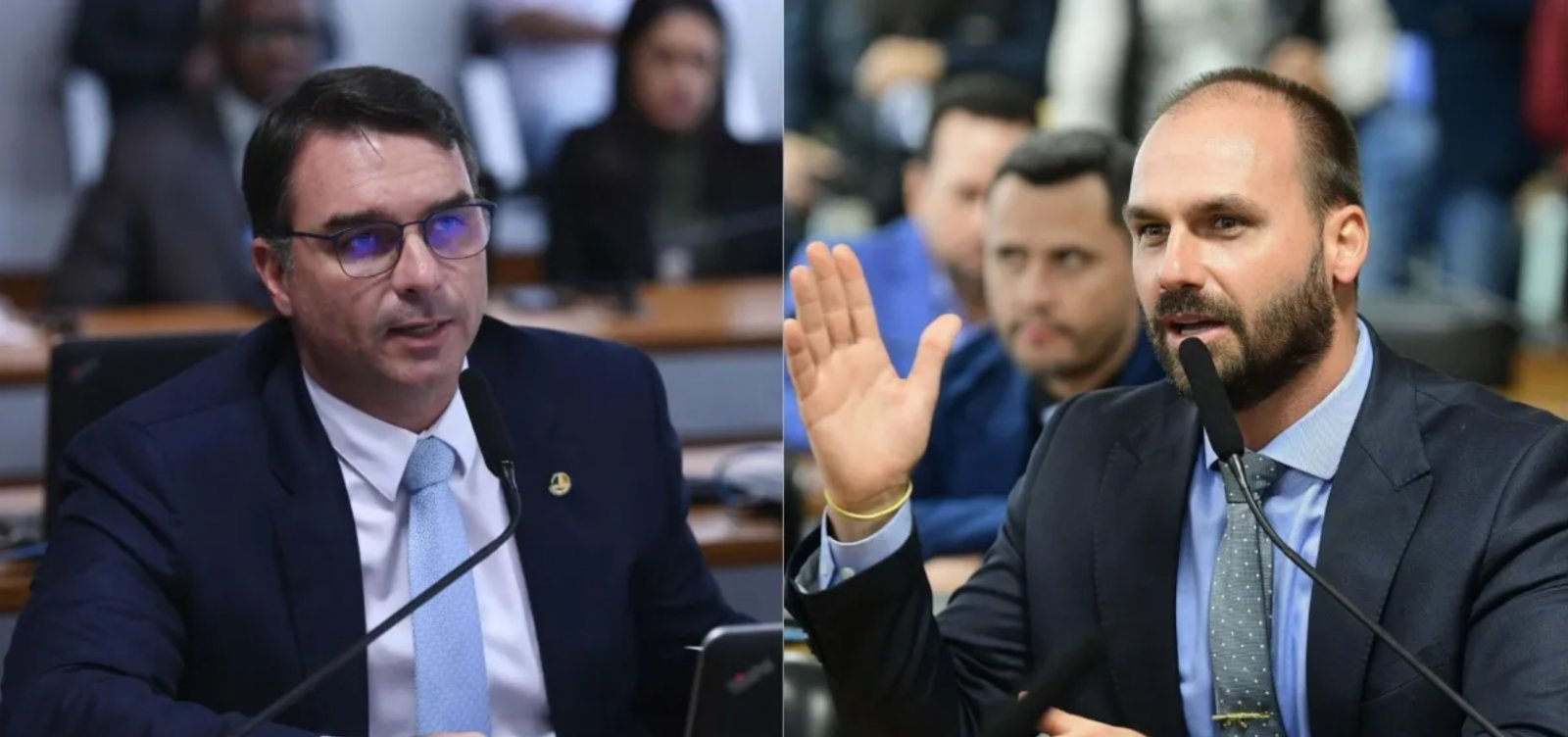 Flávio Bolsonaro chama condenação de Eduardo pelo STF de "grande injustiça" e fala em vingança