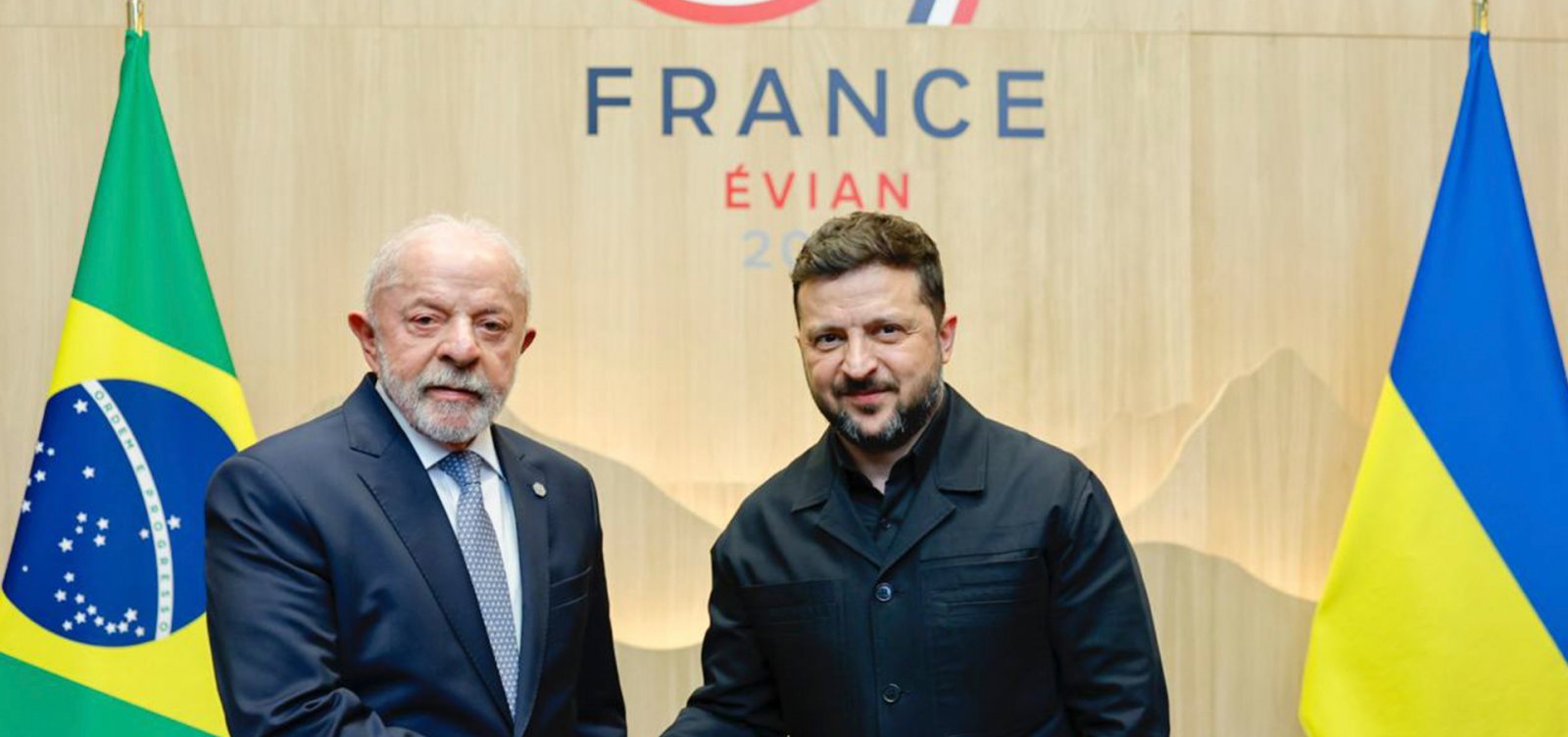 Ucrânia aceita proposta de Lula para avançar negociações de paz com a Rússia