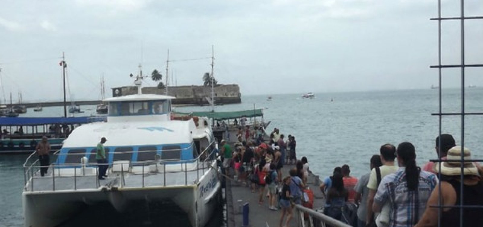 Marinha interrompe travessias marítimas na Baía de Todos-os-Santos nesta sexta
