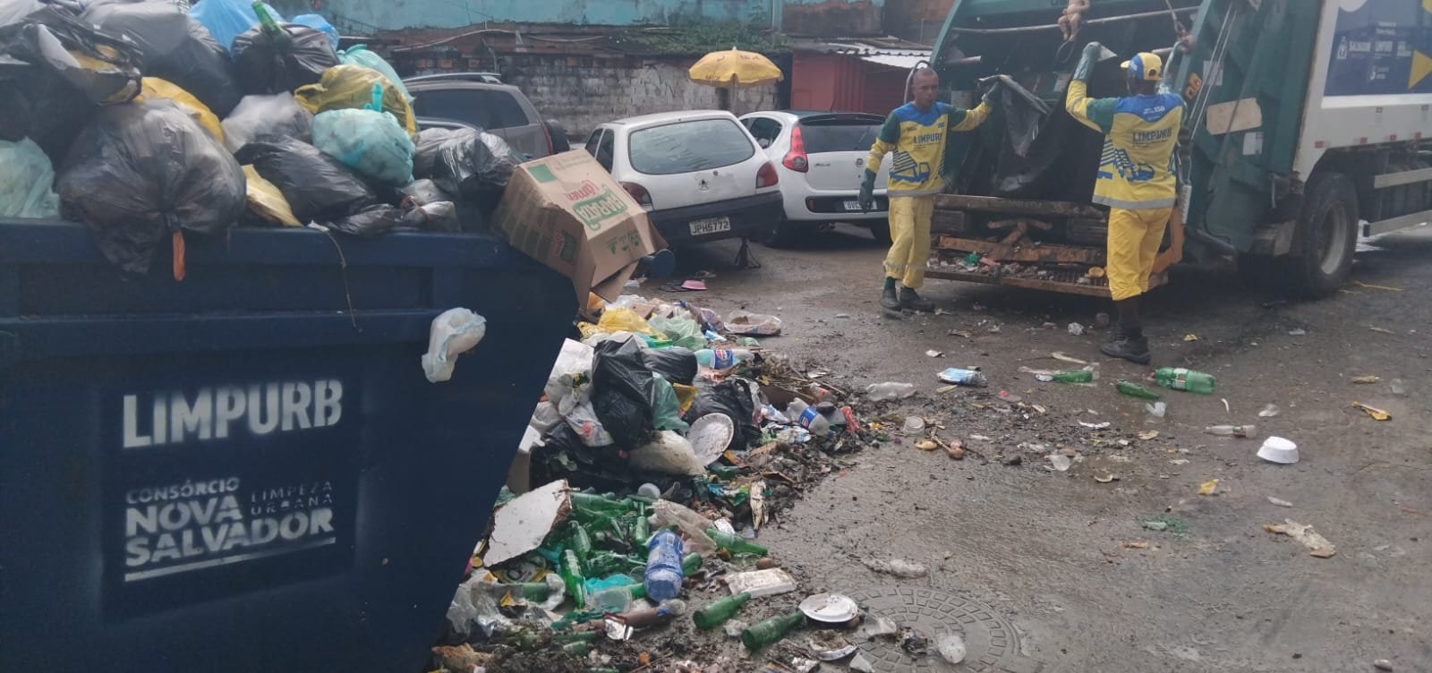 Coleta de lixo deve ser normalizada em Salvador até este sábado, diz Limpurb