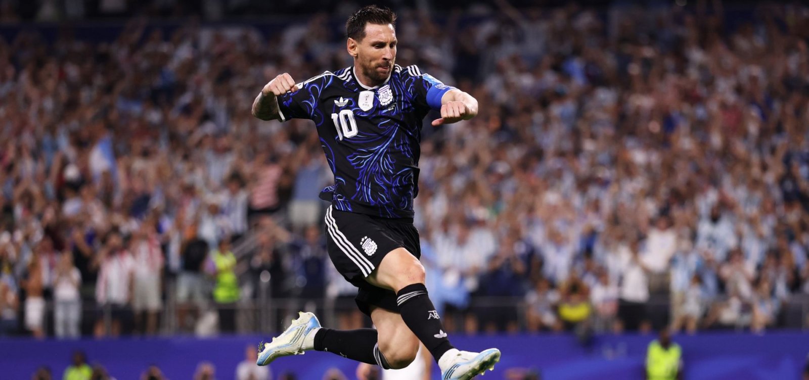 Messi alcança novo feito, Argentina vence a Jordânia e se classifica com 100%