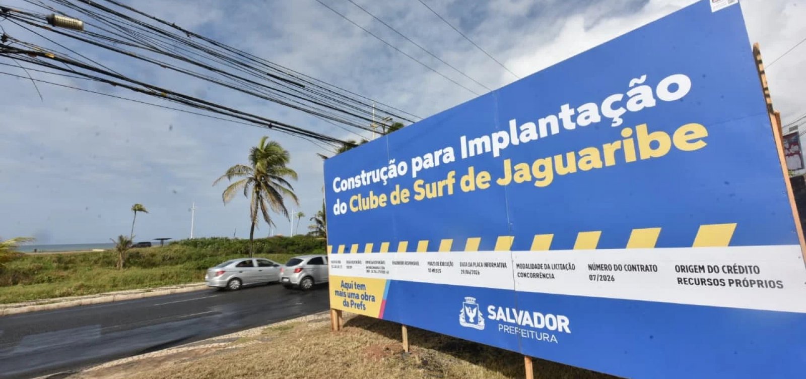 Prefeitura autoriza obras do Clube de Surf de Jaguaribe com investimento de R$ 3,5 milhões