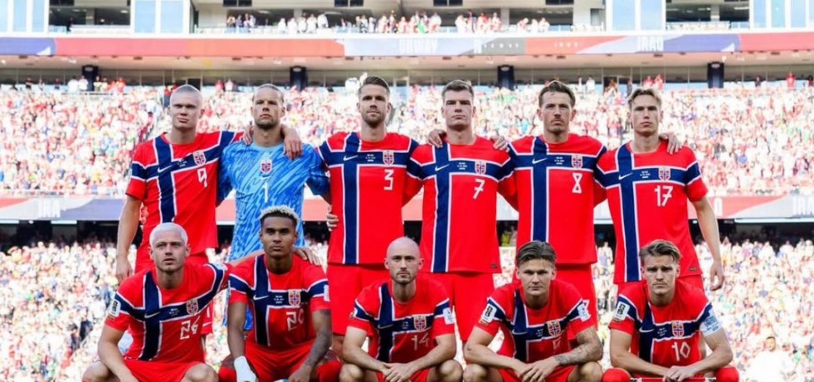 Seleção da Noruega tem surto de resfriados antes de enfrentar a Inglaterra nas quartas de final