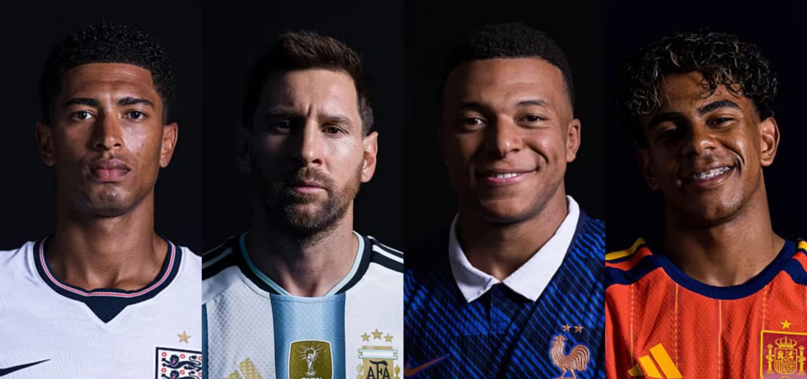 Semifinais da Copa reúnem quatro seleções campeãs mundiais pela primeira vez após 36 anos