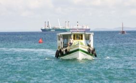 Ferryboat tem movimento tranquilo em Bom Despacho e travessia volta a operar