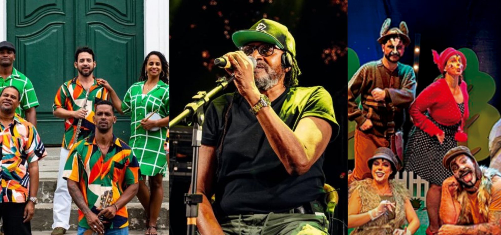 Grupo Botequim, Edson Gomes e Saltimbancos: confira a agenda cultural do fim de semana