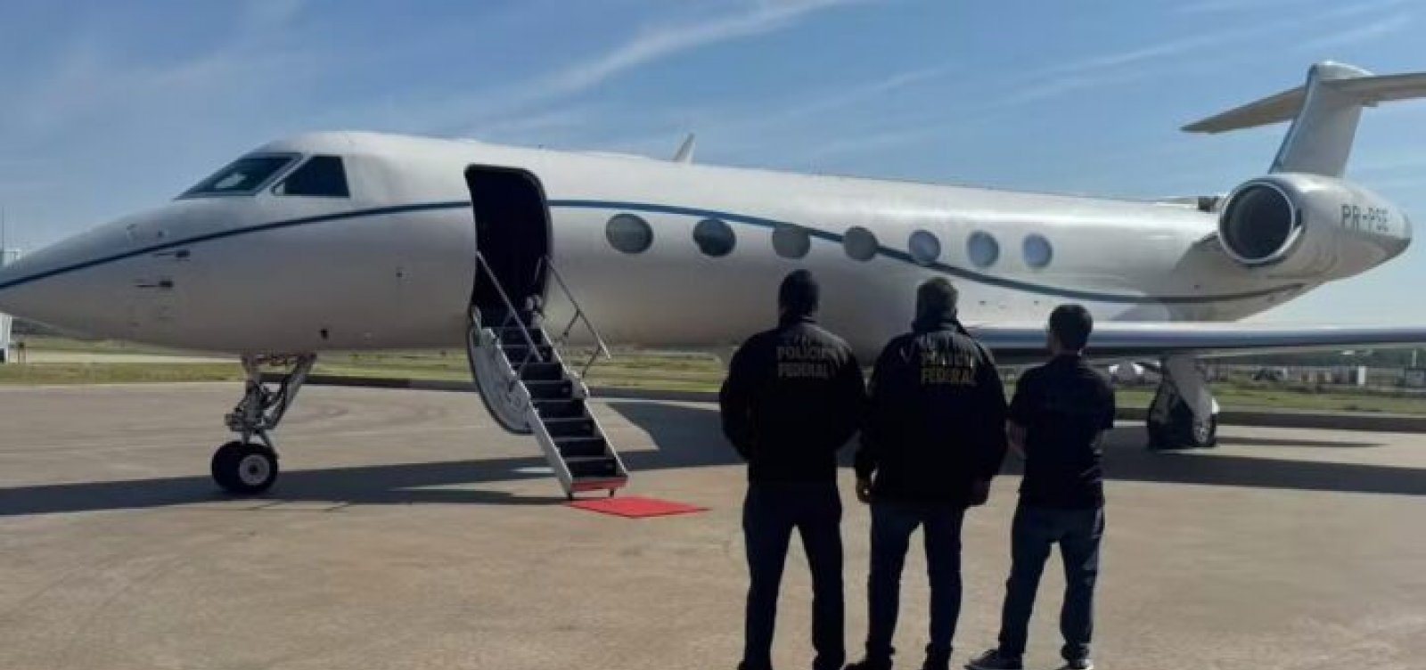 PF apreende jato de luxo de R$ 120 milhões ligado a Daniel Vorcaro no Paraguai