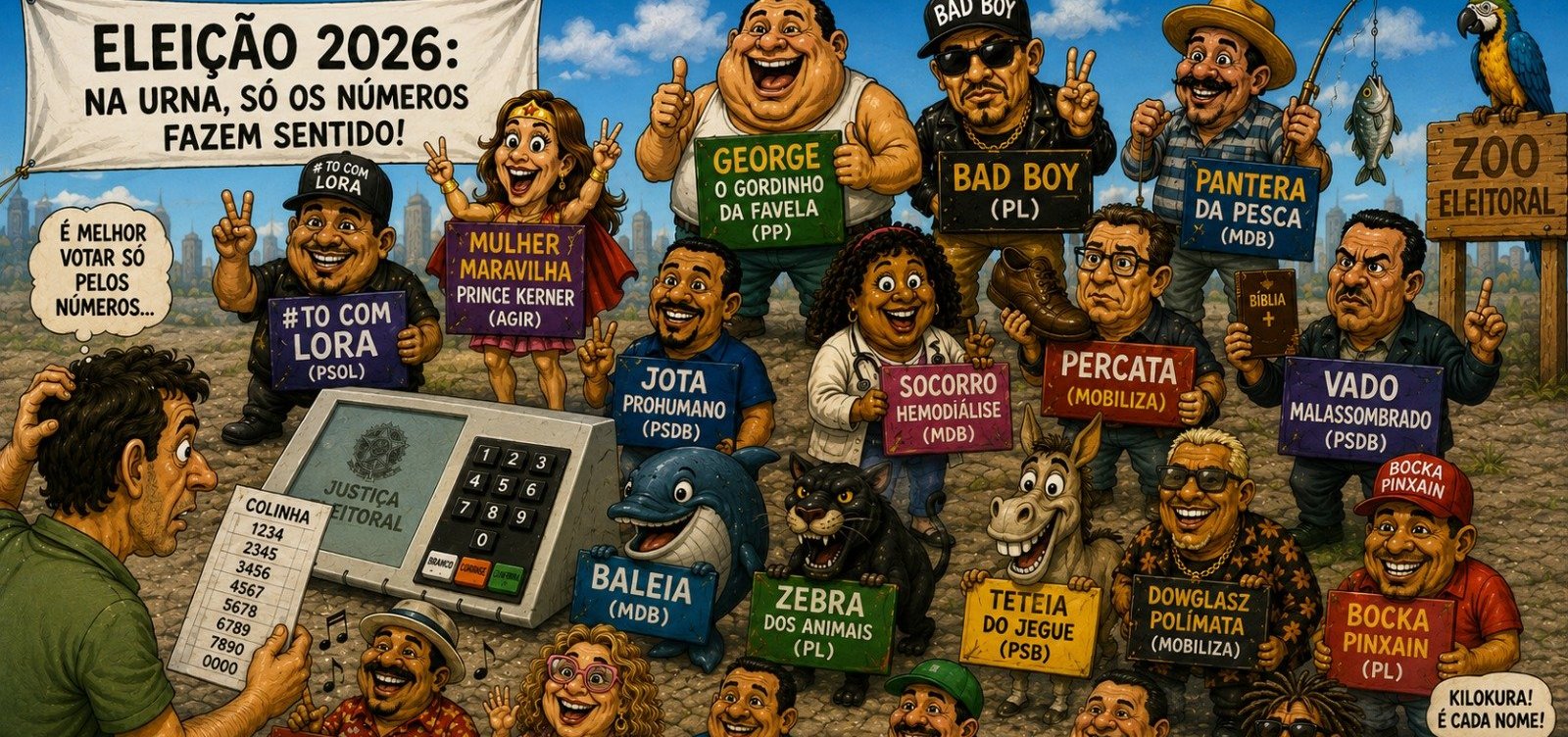 É cada nome! Conheça os eleitos ao cargo de "nomes mais excêntricos" das eleições