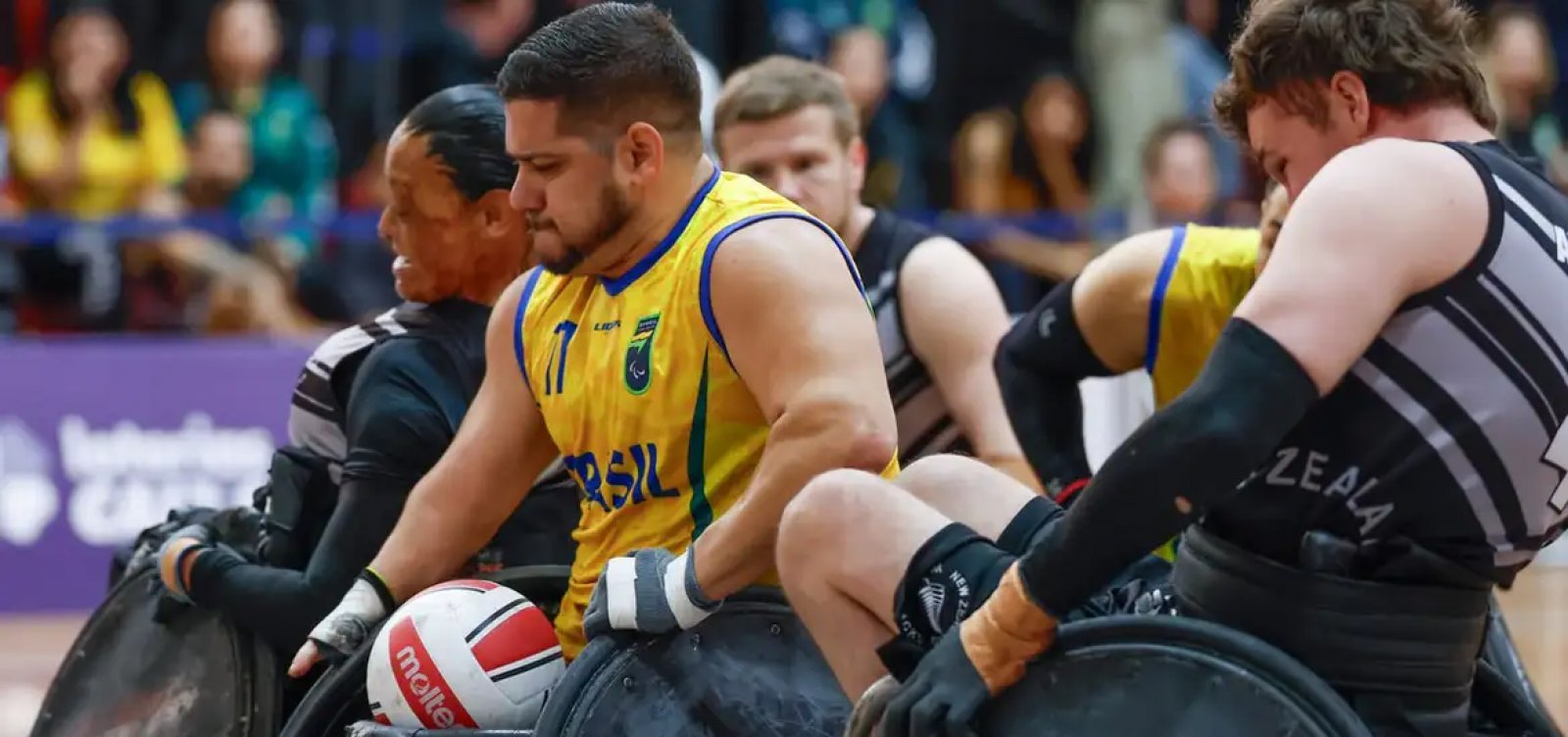 Brasil vence Nova Zelândia e termina Mundial de Rúgbi em cadeira de rodas em 11º lugar