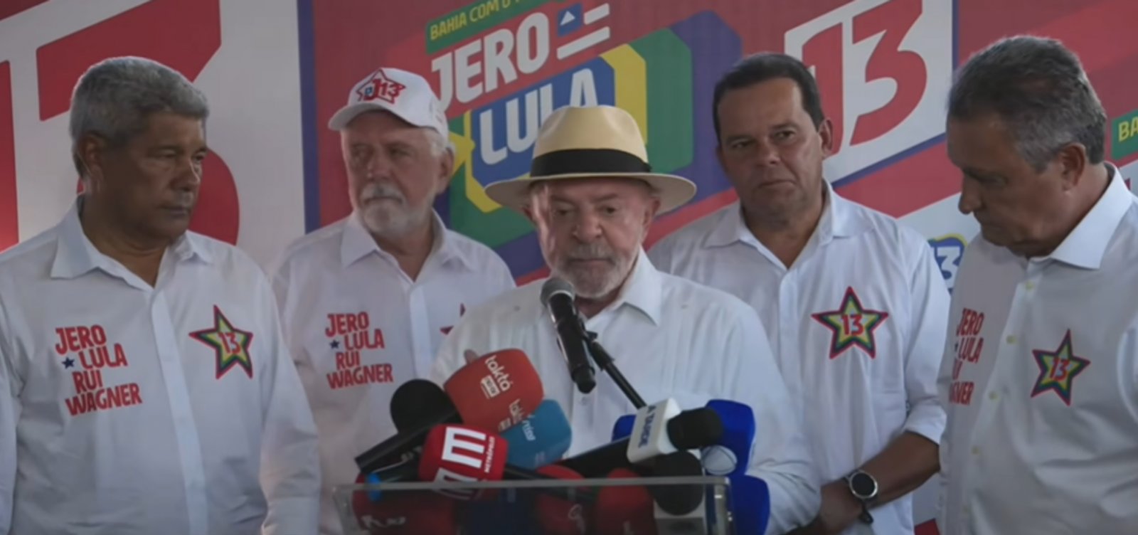 “Gosto de ser provocado”, diz Lula em Salvador ao comentar entrevistas