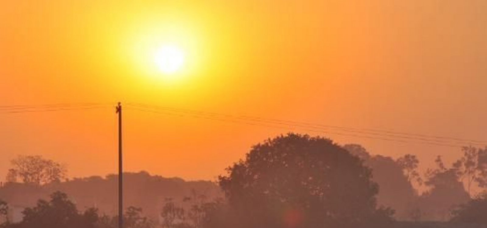Inmet alerta para umidade de até 20% em cidades da Bahia nesta segunda-feira