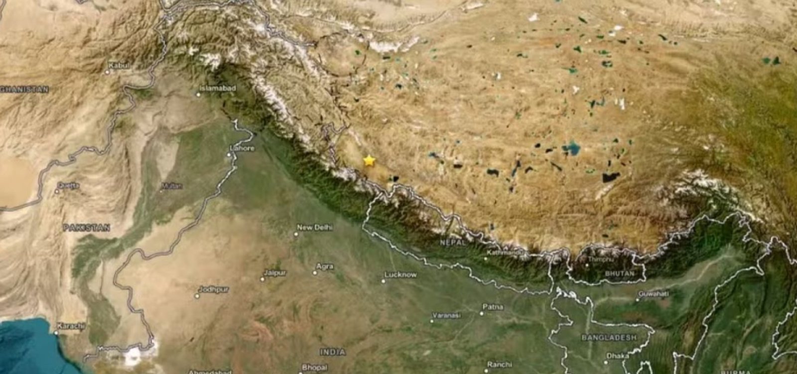 Após avalanche que matou mais de 2 mil, terremoto de magnitude 5 atinge Tibete