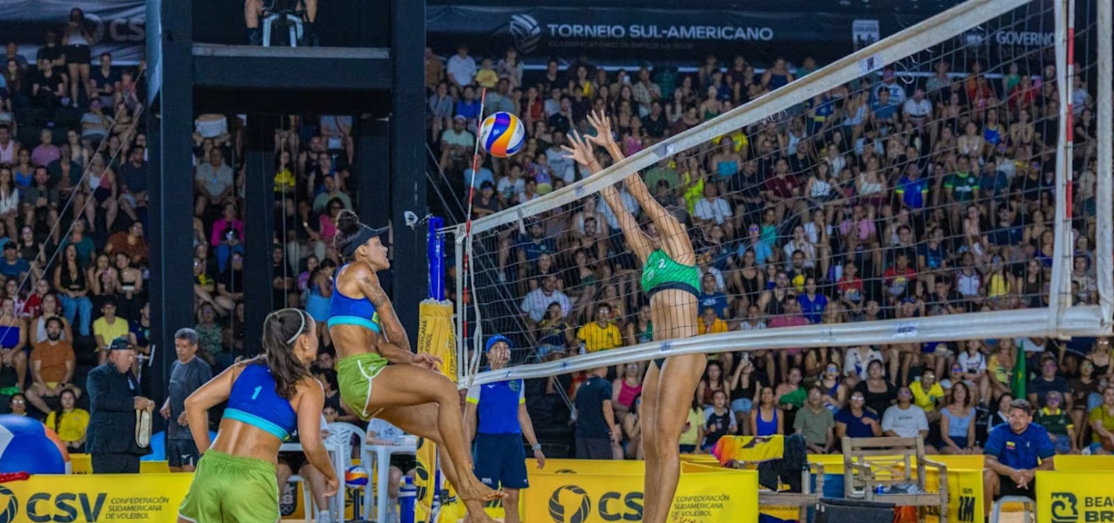 Brasil conquista vagas masculina e feminina no vôlei de praia para Los Angeles 2028