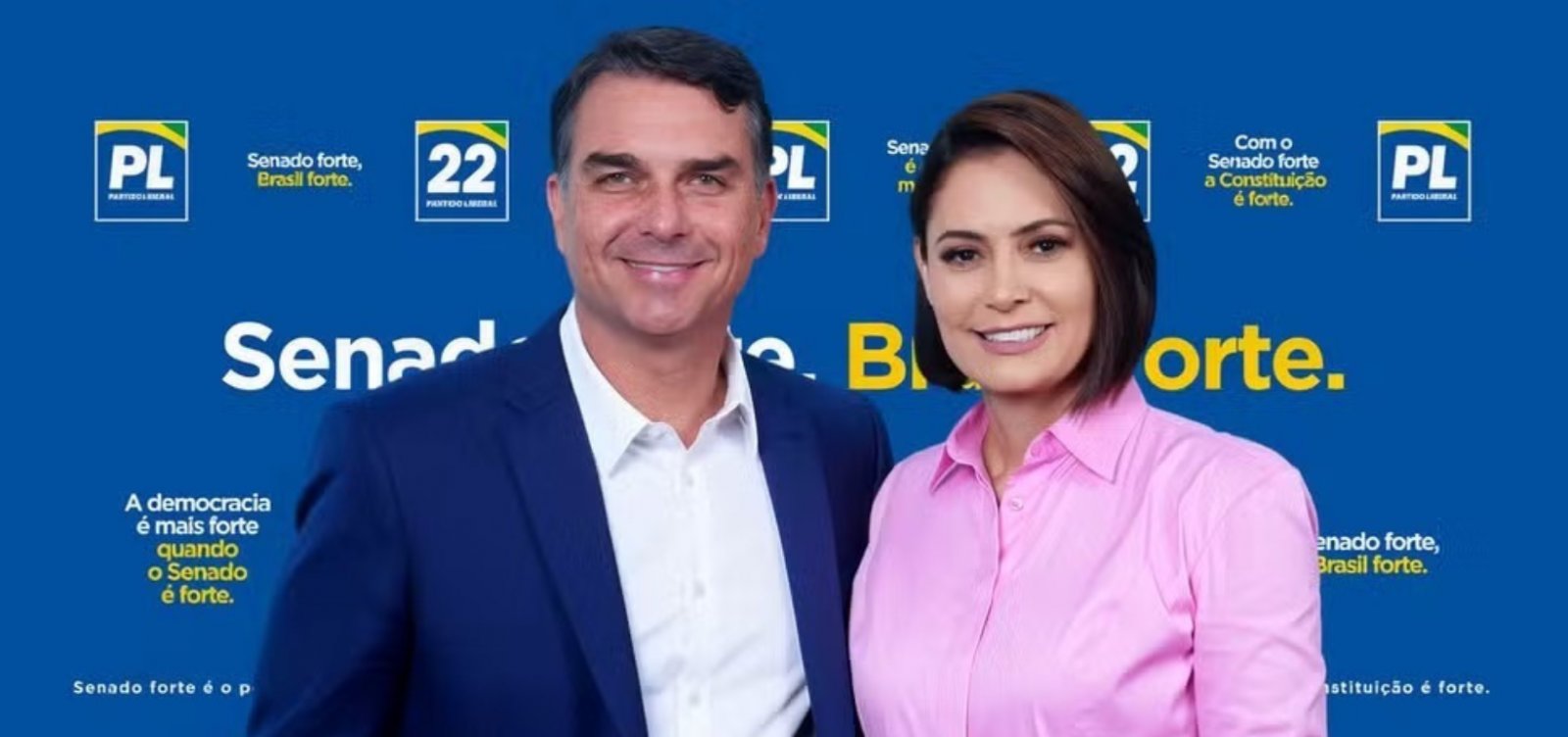 Michelle Bolsonaro fica fora de ato de Flávio na Avenida Paulista