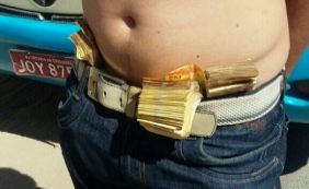 Homem furta R$ 100 mil de banco e é preso com parte do dinheiro na cueca