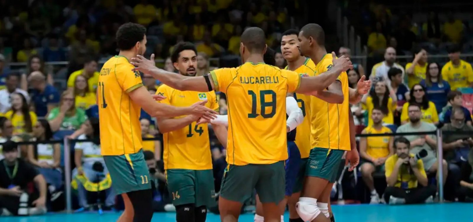 Brasil vence Venezuela e pode conquistar título do Sul-Americano de vôlei neste domingo