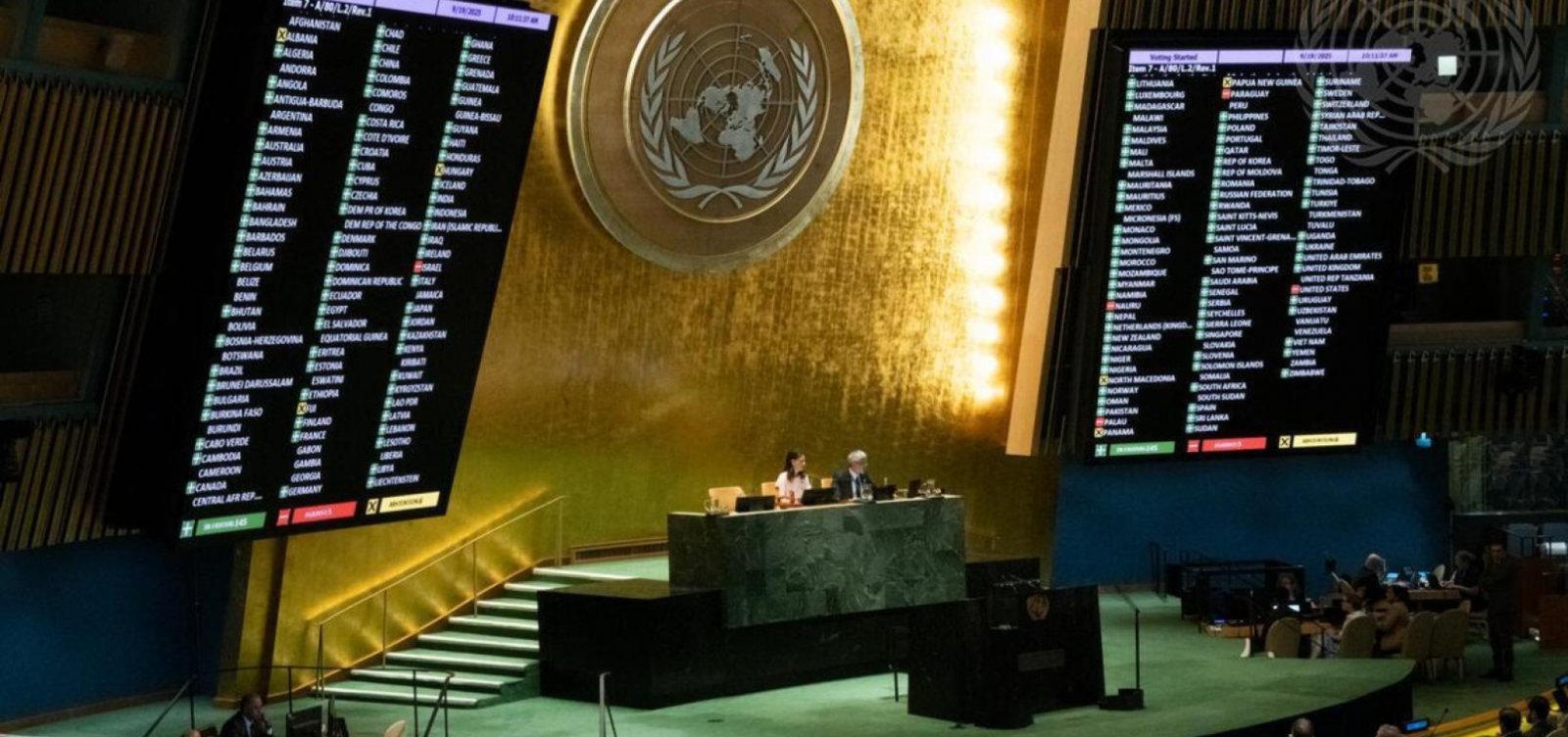 EUA negam vistos a autoridades e jornalistas da Rússia, Irã e Palestina para Assembleia da ONU