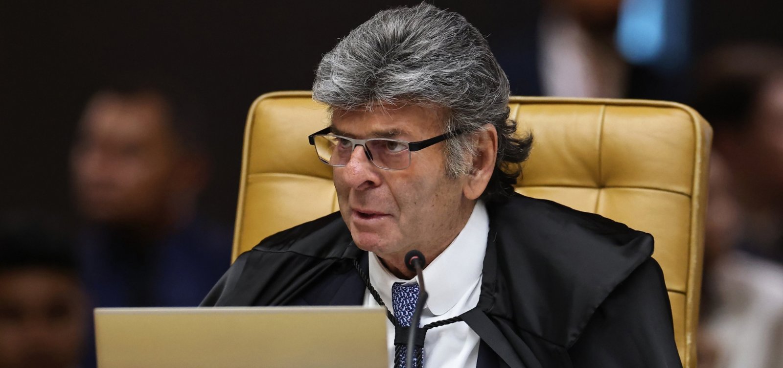 Fux assume ação que pede registros de visitas da esposa de Moraes e de Vorcaro ao Senado