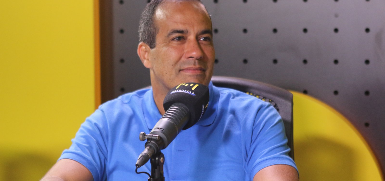 Bruno Reis é entrevistado na Rádio Metropole nesta quarta-feira