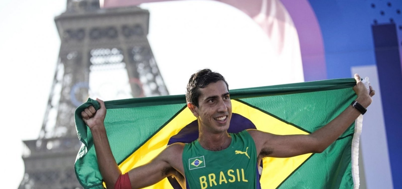 Caio Bonfim conquista ouro na marcha atlética dos Jogos Sul-Americanos e estabelece recorde