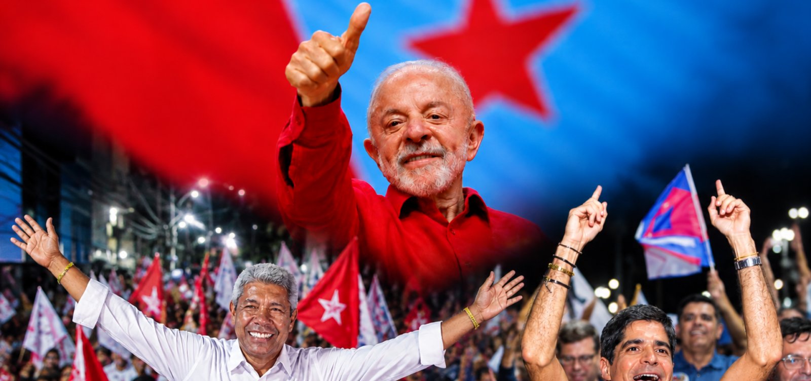 Lula ocupa centro da tática de Jerônimo e ACM Neto na reta final de campanha