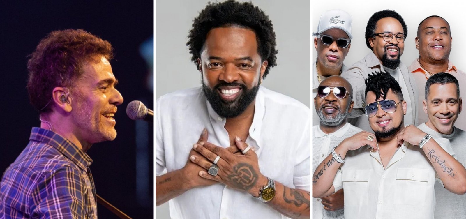 Nando Reis, Xande de Pilares e Grupo Revelação: confira a agenda cultural do fim de semana em Salvador