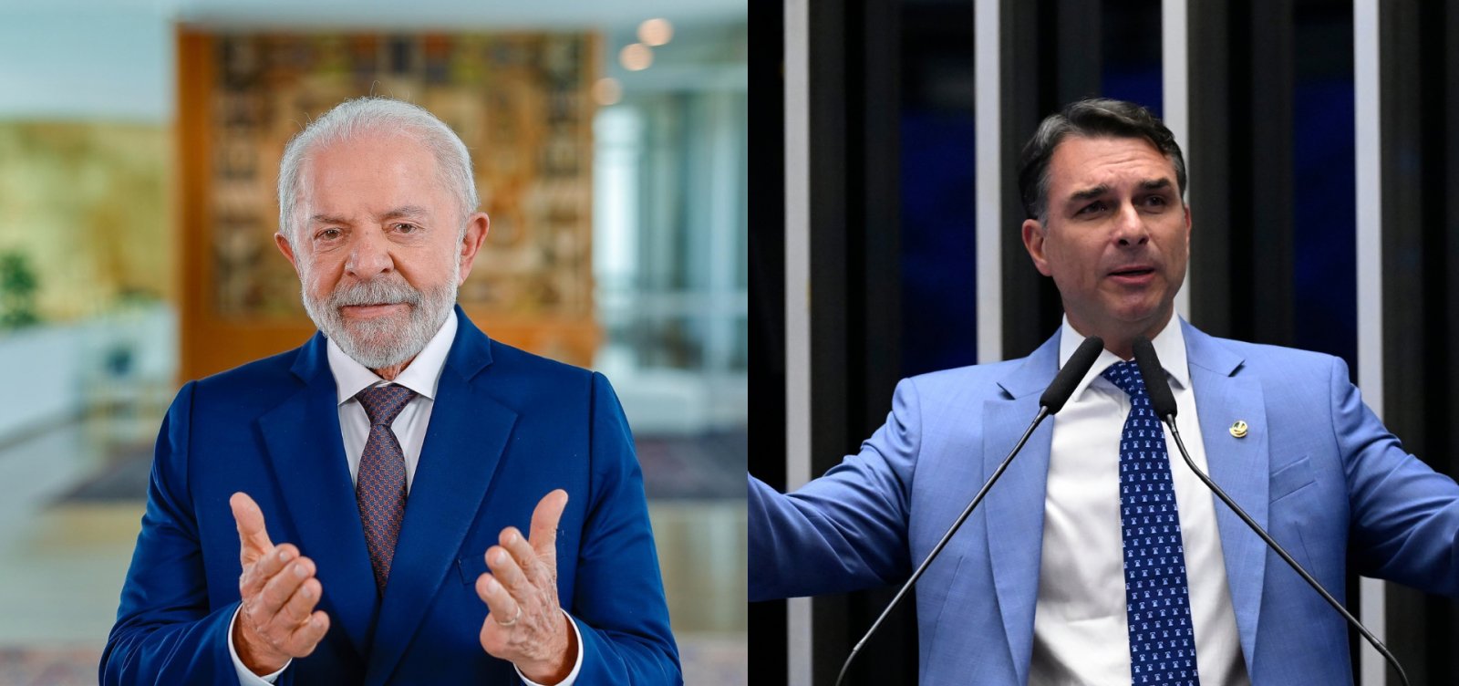 Datafolha: Lula tem 47% e Flávio Bolsonaro, 46% no 2º turno