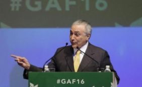 Em encontro, Temer diz não ter medo de propor medidas impopulares