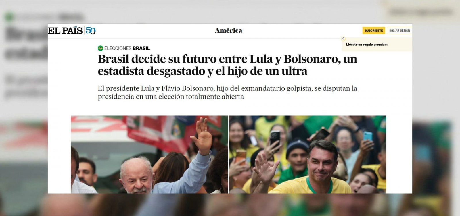 Jornais internacionais apontam eleição no Brasil como determinante para a América Latina