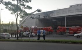Incêndio em estação de refrigeração do Shopping Bela Vista é controlado