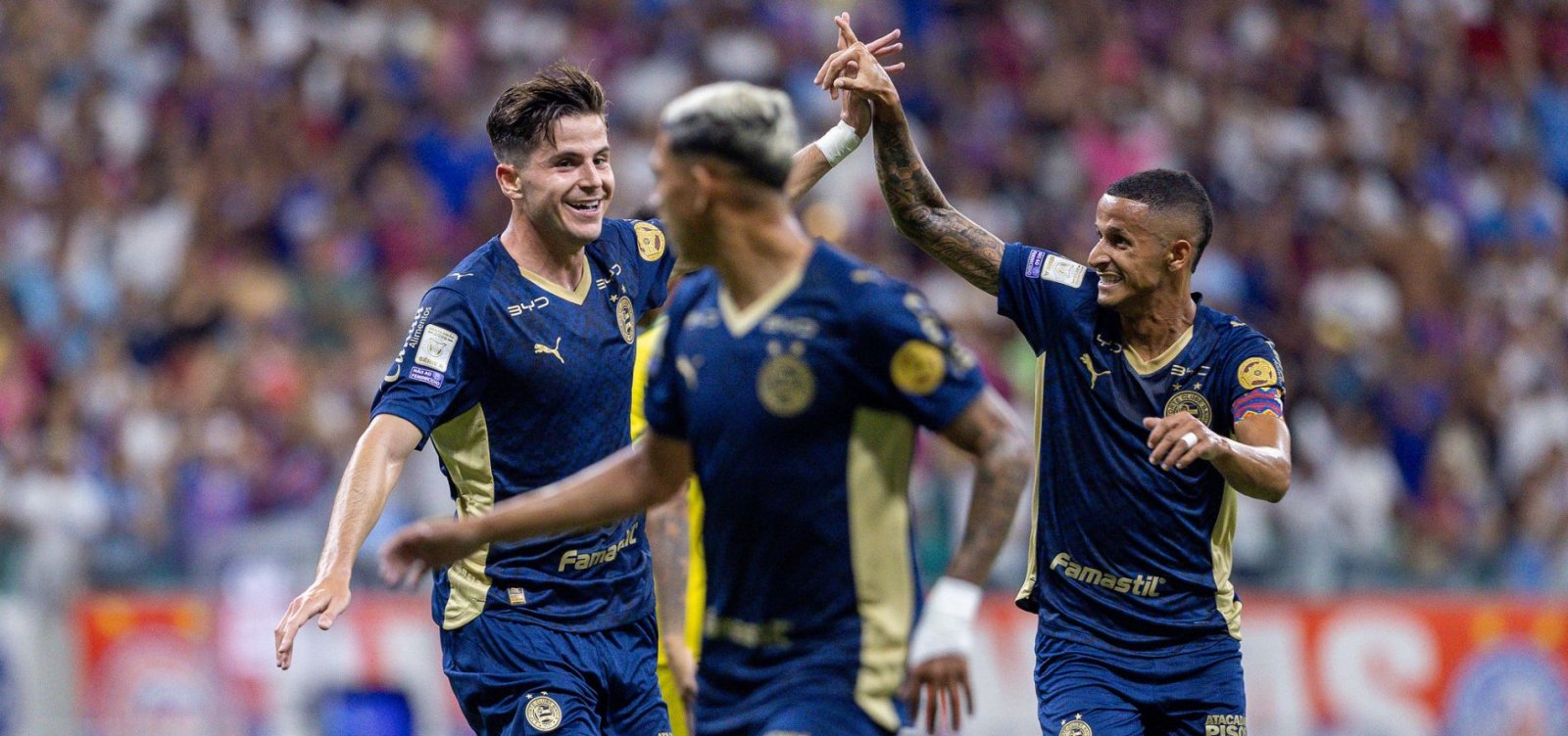Na Fonte Nova, Bahia faz as pazes com o triunfo, bate o Mirassol e dorme no G-5