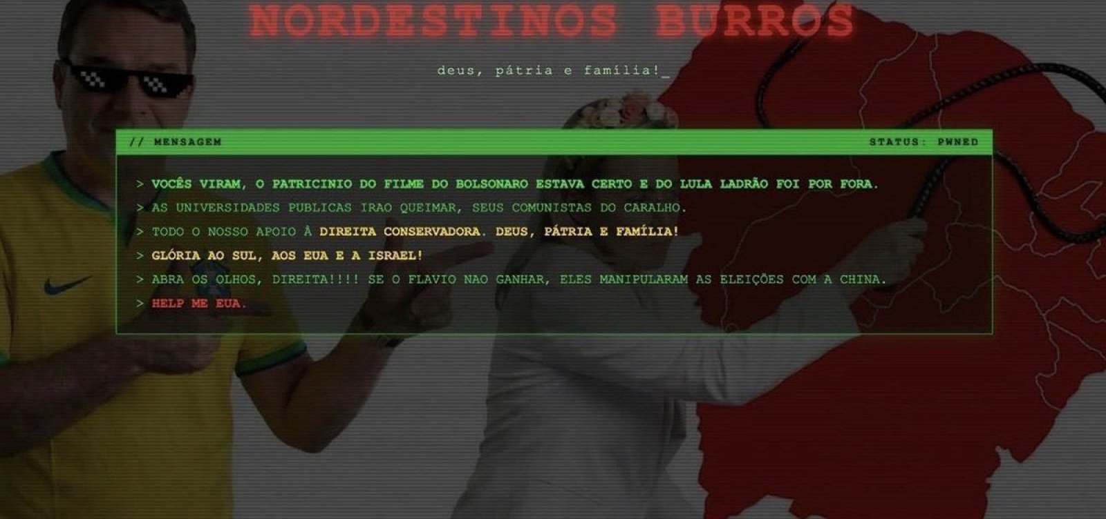 Site da Ancine é invadido e exibe ataques a nordestinos e universidades públicas