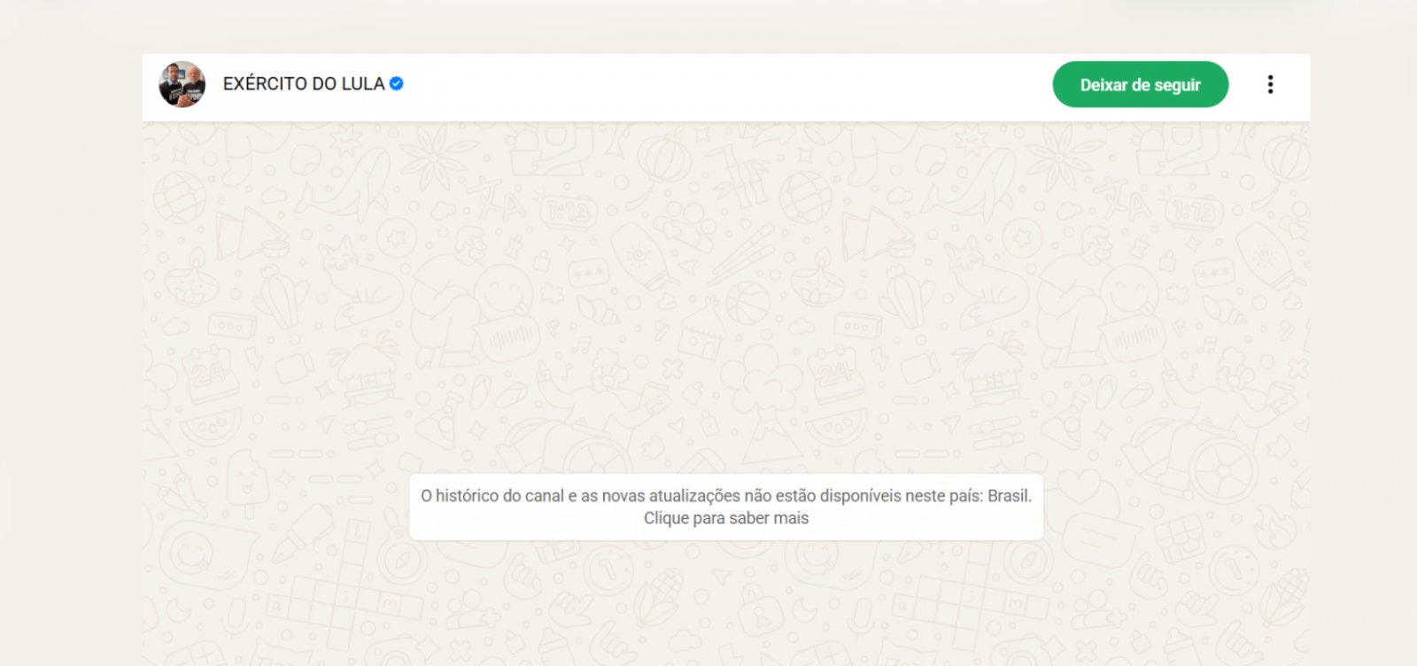 Canal “Exército do Lula” sai do ar após decisão de Nunes Marques