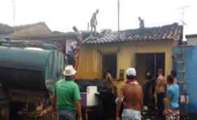 Crianças escapam de incêndio em casa em Ibirataia; vizinhos controlam fogo