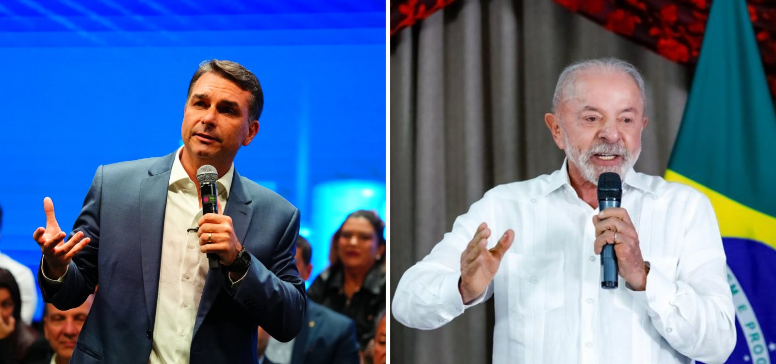 Datafolha: Flávio tem 51% e Lula, 49% dos votos válidos