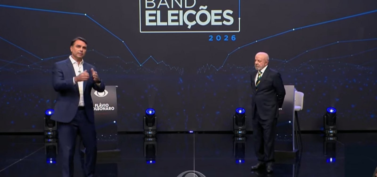 Poucas propostas e muitas trocas de farpas marcam debate da Band
