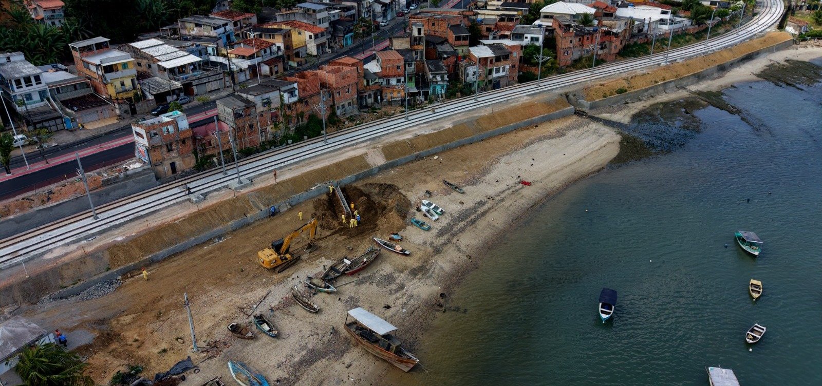 Governo inicia obras de urbanização na Orla de Escada associadas ao VLT de Salvador