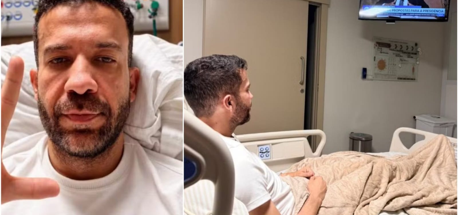 Após internação, Janones anuncia alta hospitalar para esta terça-feira
