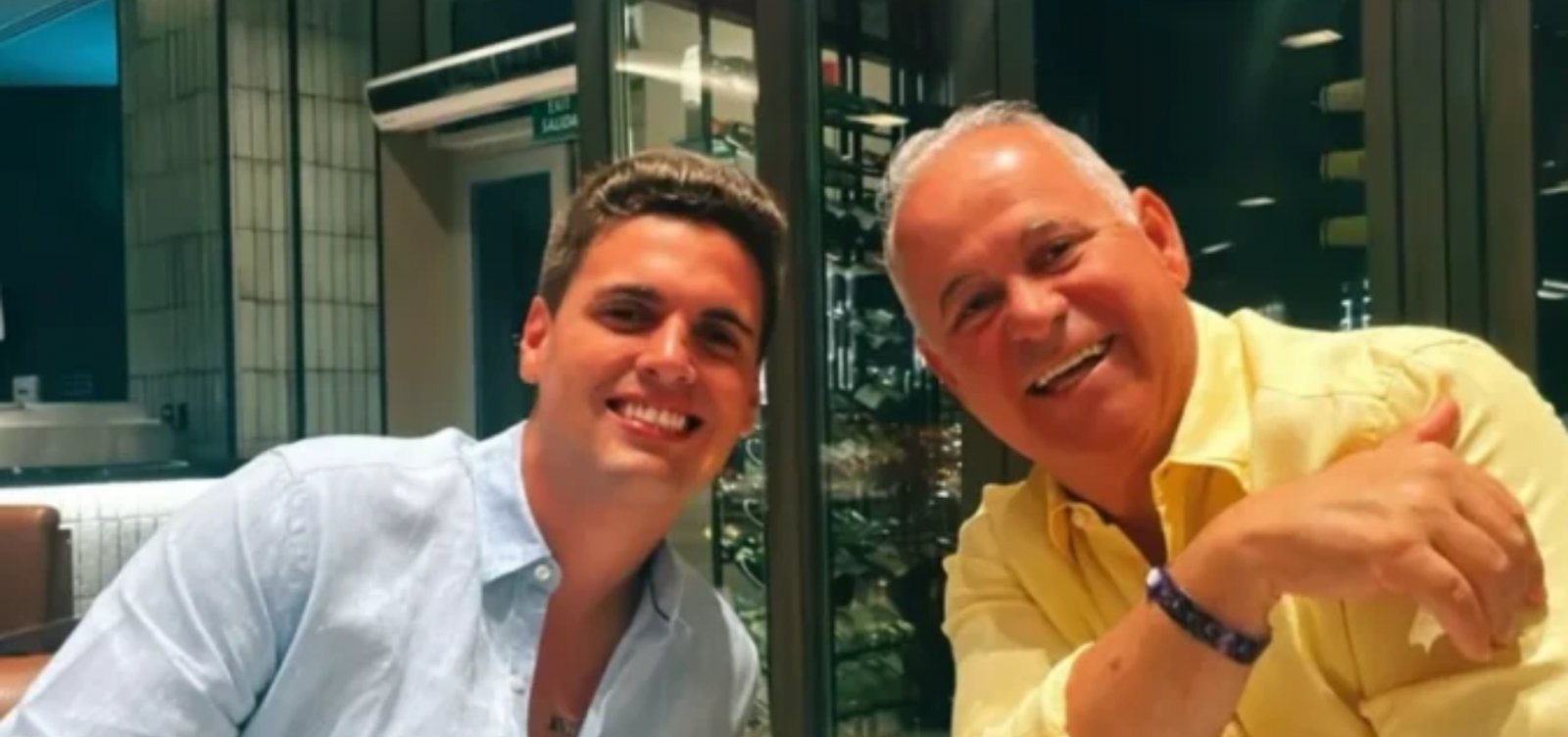 Filho de Domingos Brazão faz campanha para Flávio Bolsonaro no Rio