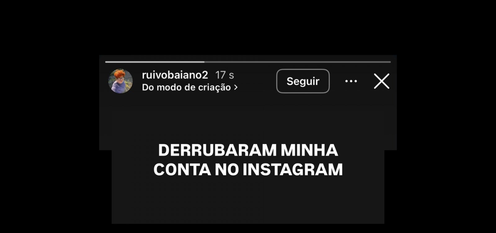 Influenciador Ruivo Baiano tem perfil suspenso pela Meta após criticar Nikolas Ferreira