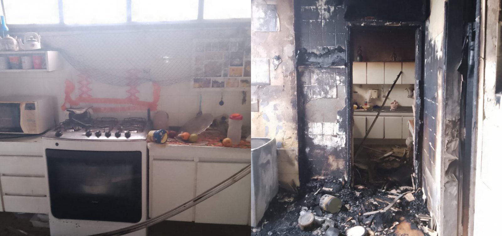 Incêndio atinge apartamento na Graça e moradora é hospitalizada após inalar fumaça
