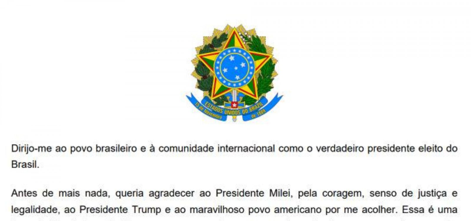 Aliados de Flávio Bolsonaro culpam inteligência artificial por erros em carta de tom golpista