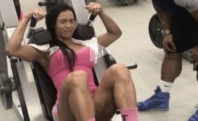 Gracyanne Barbosa mostra treino pesado para pernas e recebe críticas na web