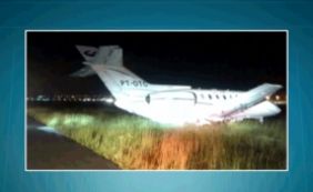 Avião com senador Aécio Neves faz pouso forçado em São Paulo