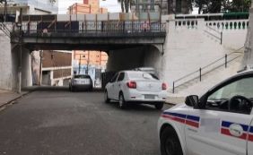 Após pedra cair e matar pescador, viaduto da Gamboa é liberado