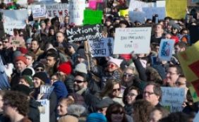 Marchas anti-Trump marcam feriado nacional nos EUA: 'Not my President Day'