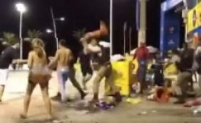 SSP repreende PM que agrediu folião com cone na Barra: "Imagem ruim"; vídeo 
