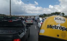 Trânsito: motoristas enfrentam lentidão nas regiões do Ferry e Rodoviária